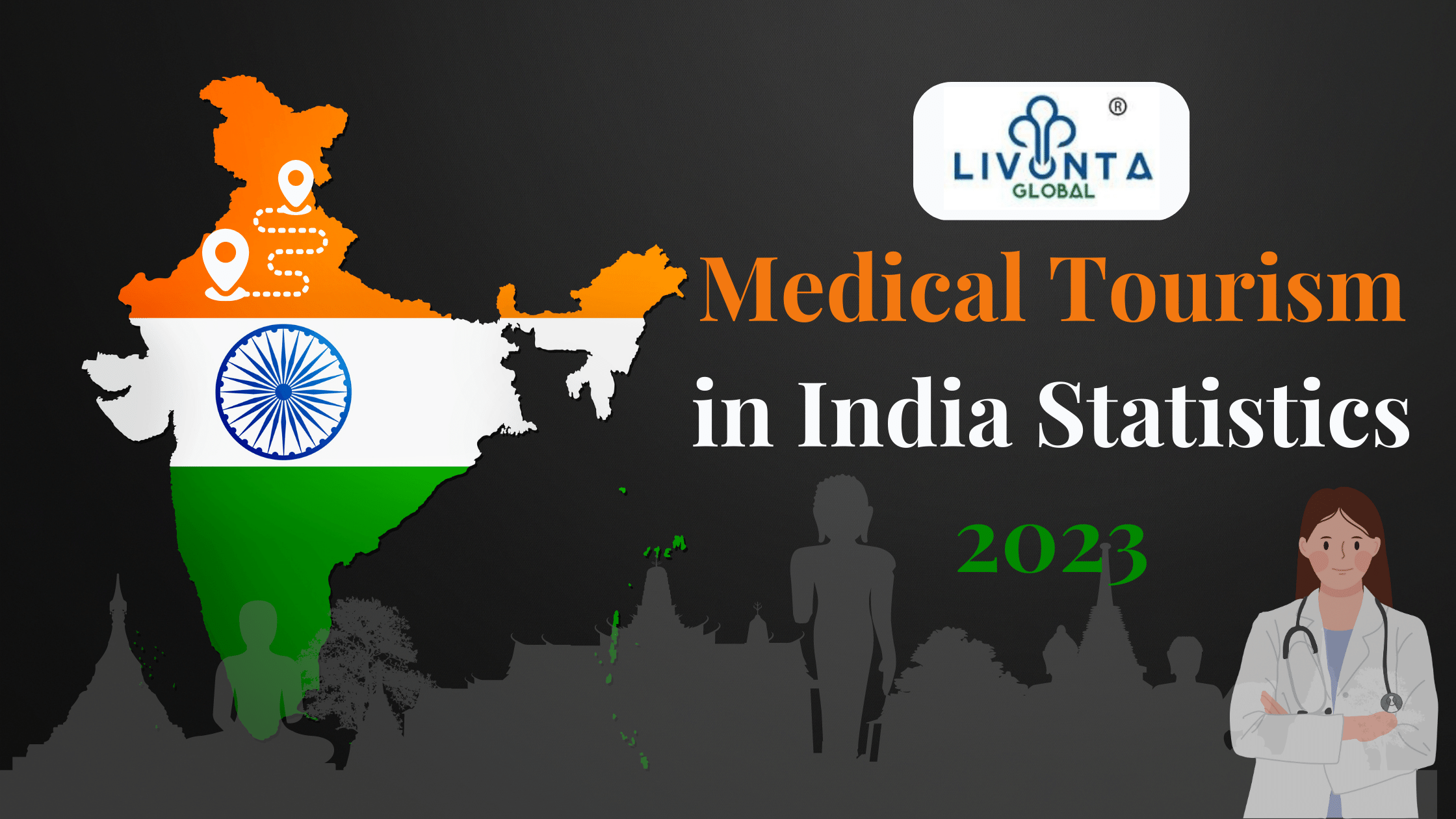 medical tourism in india statistics 2023